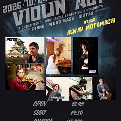【Violin act】2026.1024(土曜）元町ALWAYS